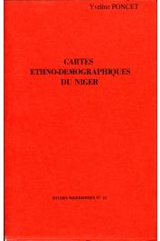  Etudes Nigériennes - 32, PONCET Yveline - Cartes ethno-démographiques du Niger