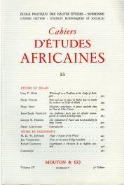  Cahiers d'études africaines - 015