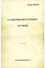  Etudes Nigériennes - 41, POITOU Danièle - La délinquance juvénile au niger