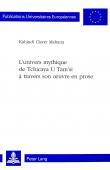  MABANA Kahiudi Claver - L'univers mythique de Tchicaya U Tam'si à travers son œuvre en prose