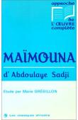 GRESILLON Marie - Maïmouna d'Abdoulaye Sadji: étude