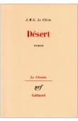  LE CLEZIO Jean-Marie Gustave - Désert