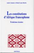 Cet ouvrage traite du régime constitutionnel en vigueur dans les pays d'Afrique du Nord et subsaharienne de succession coloniale française