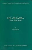  CAUNEILLE A. - Les Chaamba (leur nomadisme). Evolution de la tribu durant l'administration française