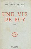  OYONO Ferdinand - Une vie de boy