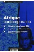  Afrique contemporaine - 189, GAULME François, THIBAULT DE SILGUY Yves, GNASSOU A.-Laure, (éditeurs) - Euro-franc cfa