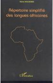  MALHERBE Michel - Répertoire simplifié des langues africaines