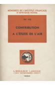  Mémoire de l'IFAN - 10, Collectif - Contribution à l'étude de l'Aïr