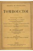 Tombouctou. Plan de la ville au 1/16.000e, plans de Goundam et de Tinghirma, itinéraire de Sompi à Niafounké, carte de la région de Tombouctou, de Dongoï et de Goundam (1/200.000e), carte du cours du moyen Niger en aval de Tombouctou (1/1.000.000e)