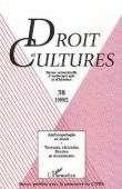  Droit et culture - 38 - Anthropologie et droit. Terrains africains - Etudes et documents