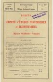 Bulletin du comité d'études historiques et scientifiques de l'AOF - Tome 16 - n°1 - Janvier-Mars 1933 (BCEHSAOF)