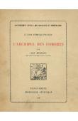  MANICACCI Jean - L'archipel des Comores. Etudes démographiques