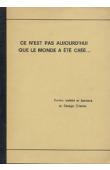 Ce n'est pas aujourd'hui que le monde a été créé… Contes malinké et bambara du Sénégal Oriental