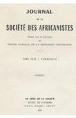  Journal de la Société des Africanistes - Tome 31 - fasc. 2 - 1961 - Analyse structurale des géomancies comoriennes, malgaches et africaines / La légende royale des Kouroumba (Fulse - Burkina Faso)