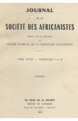  Journal de la Société des Africanistes - Tome 28 - fasc. 1 et 2 - 1958