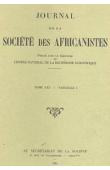  Journal de la Société des Africanistes - Tome 21 - fasc. 1 - 1951 - Fouilles dans la région du Tchad (III). Goulfeil