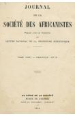  Journal de la Société des Africanistes - Tome 26 - fasc. 1 et 2 
