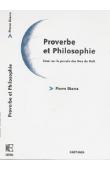  DIARRA Pierre - Proverbe et philosophie. Essai sur la pensée des Bwa du Mali