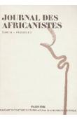  Journal des Africanistes - Tome 54 - fasc. 2 - 1984 