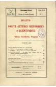 Bulletin du comité d'études historiques et scientifiques de l'AOF - Tome 21 - n°1 - Janvier-Mars 1938 (BCEHSAOF)