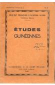  Etudes Guinéennes - 1949 - n° 3 - Le Ouali de Goumba avec pièces annexes n° 1 à 4