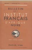  Bulletin de l'IFAN - Série B - Tome 26 - n° 1-2 - Janvier-Avril 1964