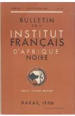  Bulletin de l'IFAN - Série B - Tome 25 - n° 3-4 - Juillet-Octobre 1963