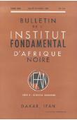  Bulletin de l'IFAN - Série B - Tome 29 - n°3-4 - Juillet-Octobre 1967