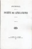  Journal de la Société des Africanistes - Tome 13 - fasc. 1 et 2 - 1943 