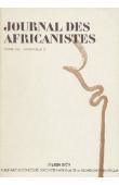  Journal des Africanistes - Tome 49 - fasc. 2 - 1979 - Approches de parenté sénufo, II / Les aspects de l'interdit chez les Bangwa / Le Bwiti chez les Nkomi / Les sept fils de Nzébi: un mythe cosmogonique des Banzébi du Gabon