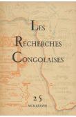  Bulletin de la Société des Recherches Congolaises - n° 25 - Juin 1938 - Essai de droit coutumier pahouin / Les antilopes-revenants, fable Bakamba /  La ville inconnue de N'Galaka / Les chenilles comestibles de la Haute Sangha / Le voyage de Jacques Ngoye