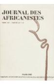 Journal des Africanistes - Tome 53 - fasc. 1 et 2 - 1983