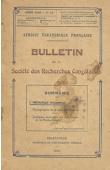  Bulletin de la Société des Recherches Congolaises - n° 11 - Année 1930 - Monographie de la tribu des Nzems / Quelques coutumes des populations de la Haute-Sangha / Les coutumes indigènes de la circonscription de la Nyanga (suite) / Mission Goulette, etc…