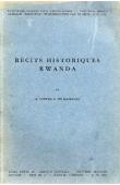  COUPEZ André, KAMANZI Th. - Récits historiques Rwanda, dans la version de C. Gakanîîsha