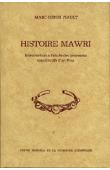  PIAULT Marc-Henri - Histoire Mawri. introduction à l'étude des processus constitutifs d'un Etat