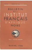 Le poro des diéli / Evidence of the use of pre-Portuguese written characters by the Bini ? / Phonétique comparée du nigéro-sénégalien (Mande) / Orientation bibliographique sur la Mauritanie….