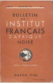  Bulletin de l'IFAN - Série B - Tome 19 - n°1-2 - Janvier-Avril 1957 