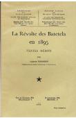 La révolte des Batetela en 1895. Textes inédits