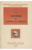  URVOY Yves - Histoire de l'Empire du Bornou