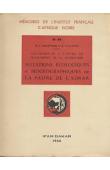 DEKEYSER P. L., VILLIERS A. - Contribution à l'étude du peuplement de la Mauritanie. Notations écologiques et biogéographiques sur la faune de l'Adrar