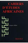  Cahiers d'études africaines - 163-164 - Langues déliées