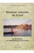  FEDRY Jacques (sous la direction de) - Richesse culturelle du Tchad. Quarante-cinq contributions d'étudiants du Grand Séminaire de N'Djaména
