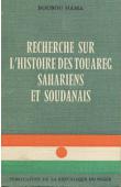  BOUBOU HAMA - Recherche sur l'histoire des Touareg sahariens et soudanais