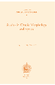  FRAJZYNGIER Z. - Studies in Chadic Morphology and Syntax