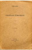  CHAINE Marius - Grammaire éthiopienne. Nouvelle édition