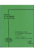  COPANS Jean, COUTY Philippe, ROCH Jean, ROCHETEAU Guy - Maintenance sociale et changement économique au Sénégal. 1: Doctrine économique et pratique du travail chez les Mourides