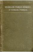  BRUTEL Emile (Père), des Missionnaires d'Afrique (Pères Blancs) - Vocabulaire Français-Kiswahili et Kiswahili-Français précédé d'une grammaire élémentaire