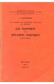  SAINT-MARTIN Y. - Une source de l'histoire coloniale du Sénégal: Les rapports de situation politique (1874-1891)