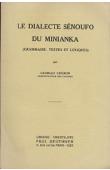  CHERON Georges - Le dialecte Sénoufo du Minianka (Grammaire, textes et lexiques)