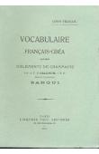  CALLOC'H J., (Père) - Vocabulaire Français-Gbéa précédé d'éléments de grammaire